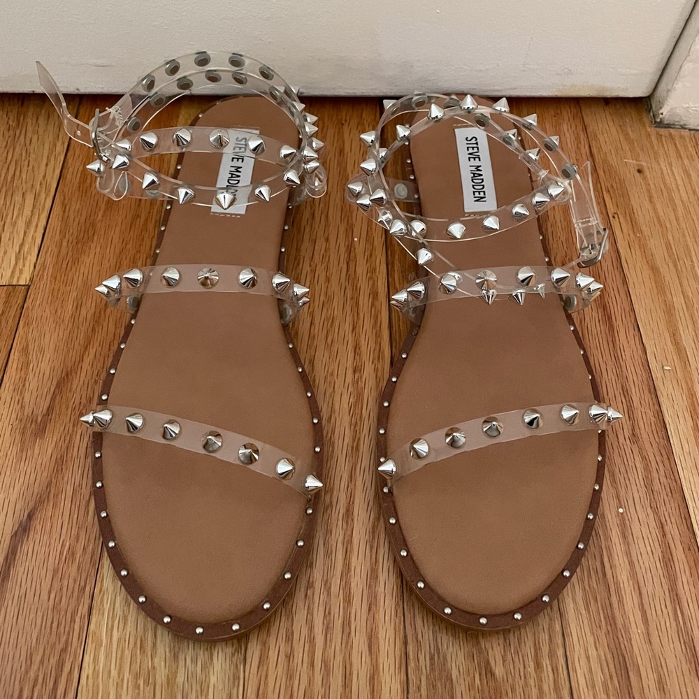 Steve Madden Transport Studded Strappy Sandal